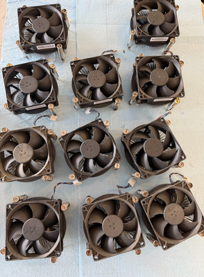 Lot of HP 11 65W CPU Heatsink Fan 908998-001 / 908998-002
