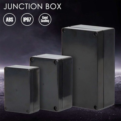 1~3X Plastic Waterproof Project Enclosure Electrical Junction Box Dustproof DIY