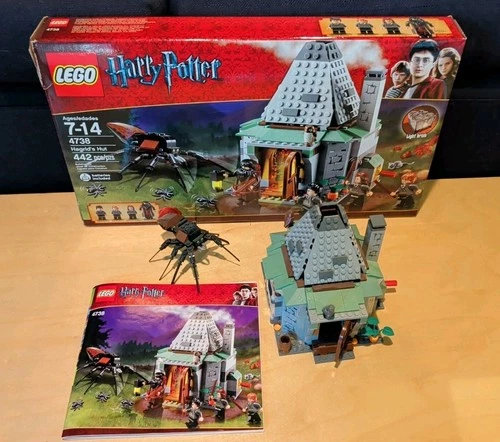 LEGO Harry Potter: Hagrid's Hut (4738) w/Minifigures, Manual & Box