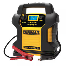 1600-Peak Amp Portable Jump Starter with Digital Compressor and USB Power Bank