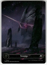 SWAMP (0264) (BORDERLESS)(FOIL) #264 (LAND) MTG EDGE OF ETERNITIES