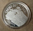 Rare! 1 oz Silver TRUMP "Time To Take Out The Trash" Limited Edt #745/4500