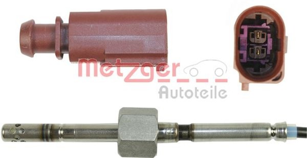 Sensor Abgastemperatur Metzger Autoteile 0894104 FüR 35 Vw Crafter 50 30 Bus Tdi-image