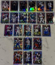 2025 TOPPS CHROME ROOKIE RAYWAVE PULSAR REFRACTOR LOT X23 ASHTON JEANTY OMARION