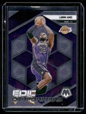 2024-25 Panini Mosaic Epic Performers LeBron James Los Angeles Lakers Card #2 NR
