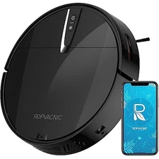 ROPVACNIC Robot Vacuum Cleaner with 3000Pa Cyclone Suction,