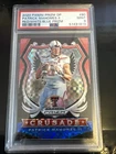 Patrick Mahomes 2020 Prizm Draft Picks Crusade Red/White/Blue 32/99 PSA 9