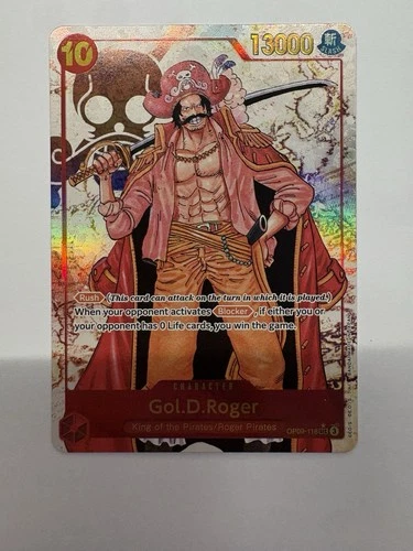 Gol.D.Roger OP09-118 Alternate Art Foil Secret Rare Emperors New World EN