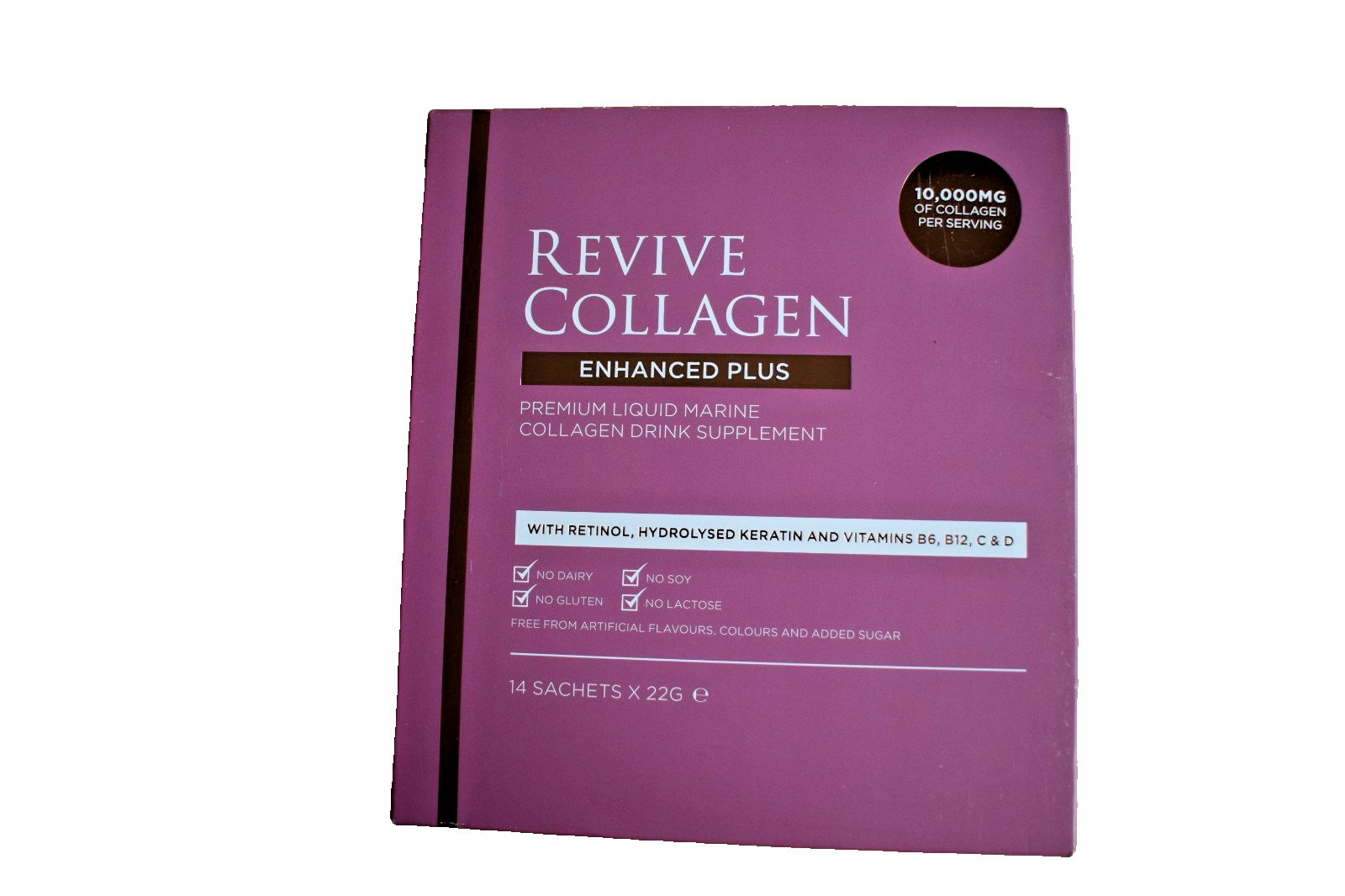 Revive Marine Collagen Enhanced Plus Premium Liquid Drink 10,000mgs 14 Sachets
