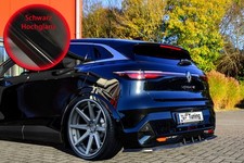 Heckansatz Diffusor aus ABS für Renault Megane E-Tech Elektric RCB Schwarzglanz