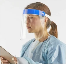 Wrap-around Safety Face Shield Facial and Eye Protection Lightweight 200 pcs