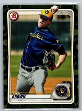2020 Bowman #BFE-34 Zack Brown Prospects Camo NrMt-Mint