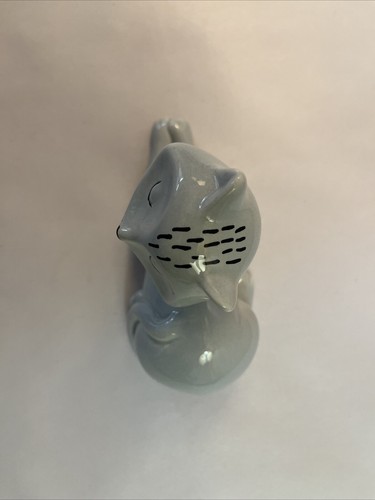 Ceramic Gray Fox Figurine, Home Decor - Picture 10 of 10