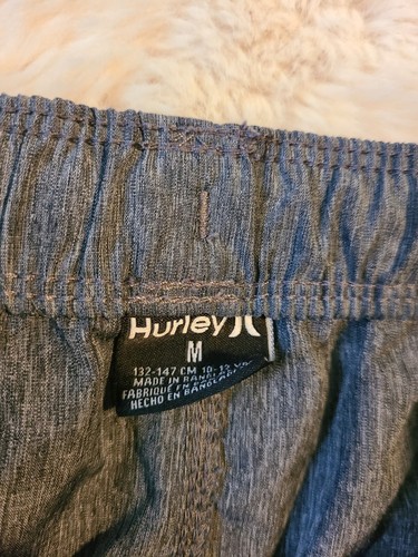Hurley Boys Stretch Hybrid Pull-On Shorts Gray Size Youth Medium EUC - Picture 3 of 4