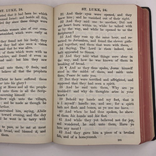 New Testament LARGE PRINT American Bible Society ABS-1960-50M Black Hardcover - Picture 18 of 20