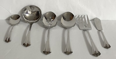 6-Piece Oneida Deluxe RUSHMORE Stainless Flatware Hostess Set