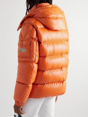 Authentic Moncler Maya 70 Logo Appliquéd Quilted Down Jacket
