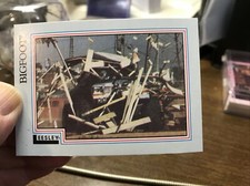 1988 Legend of Big Foot MONSTER TRUCK CARD # 100