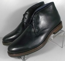 204561 MSBT50 RALEIGH MENS SHOES 9.5 M BLACK LEATHER LACE UP JOHNSTON MURPHY