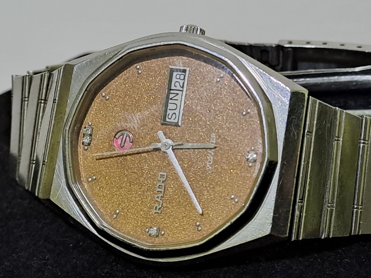 RADO VOYAGER 636.3424.4 DODECAGON ETA.2879 VTG AUTOMATIC SWISS