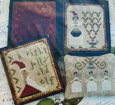 New Pineberry Lane MERRY LITTLE STITCHES Cross Stitch Pattern Chart