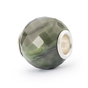Trollbeads Calcite Verde Rotonda Sfaccettata - TSTBE-00035