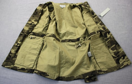 Tractr Girls Green Camo Camouflage Parka Jacket NWT Sz 8 M Medium $79 - Picture 4 of 4