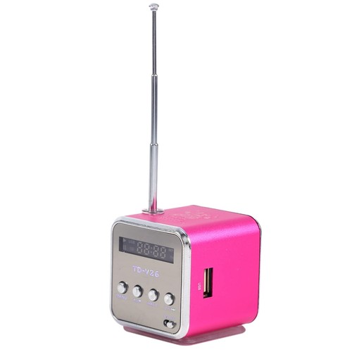 Portable AM FM Radio with Bluetooth Music Speaker Vintage Mini Speaker Retro ... - Picture 2 of 7