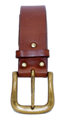 Cintura In Pelle Bourbon, Cintura Da Uomo In Bisonte Americano - Foto 8