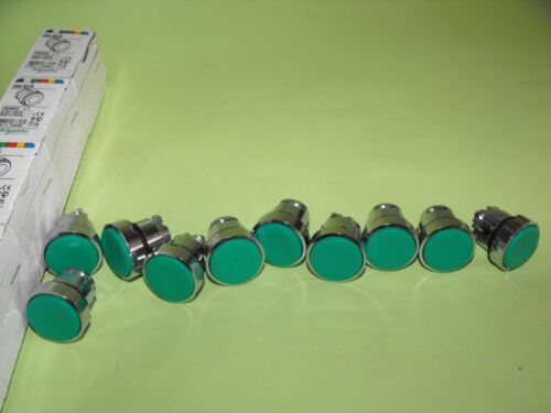 Schneider Electric.TELEMECANIQUE.ZB4BH3.(LOTTO 10 PZ).Pulsante verde.088853.NUOVO - Foto 11 di 11