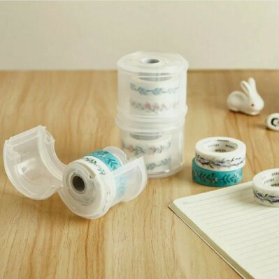 Portable Washi Tape Dispenser Roll Holder (Tape not included)