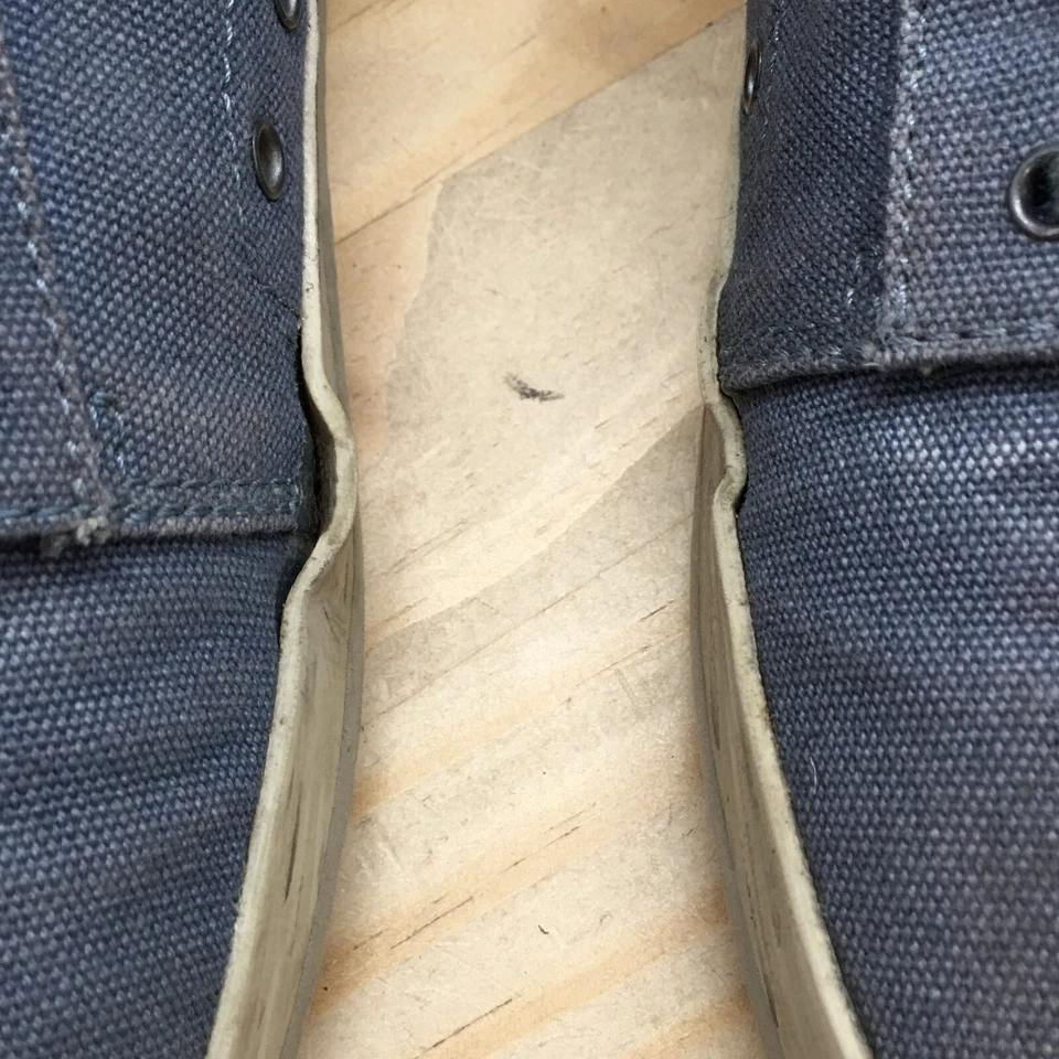 Reef Sneaker Mens 9 Blue Leucadian Trainers Laced Up Casual Comfort Canvas - Image 4 of 4