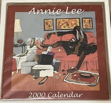 The Art of Annie Lee 2000 Calendar Rare African American History Memorabilia
