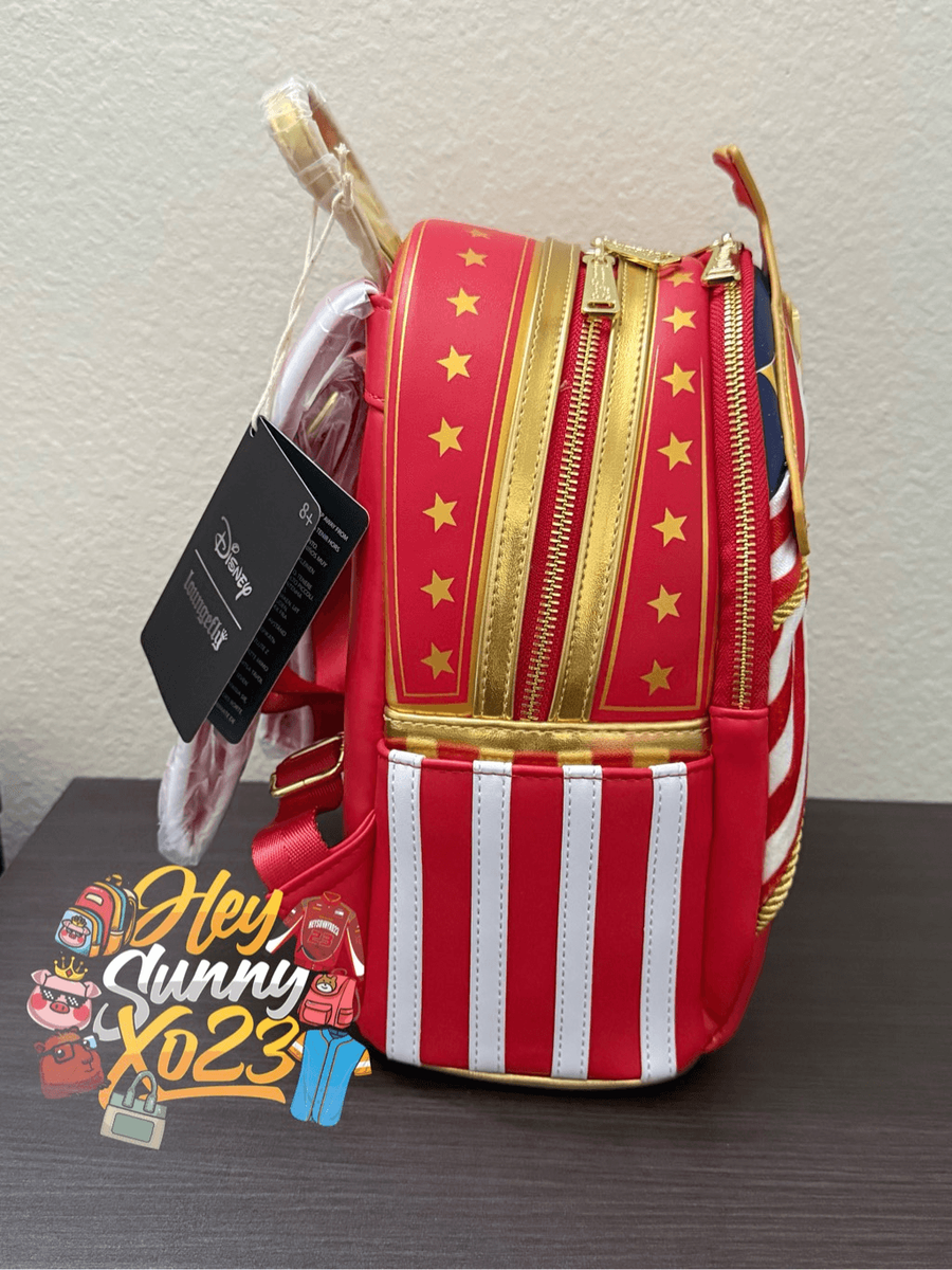 【Loungefly】Disney ミッキー&フレンズ サーカス バックパック Loungefly Disney Mickey Mouse & Friends Circus Mini Backpack