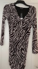 Zebra Pattern Dress