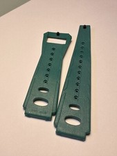 NEW OLD STOCK 19mm SWISS MADE 1970's PERFORATED RUBBER DIVING WRISTWATCH STRAP