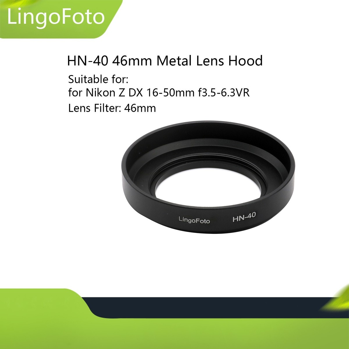 Anti-loss Lens Cap 46mm For Nikon Z DX 16-50mm F/3.5-6.3 Lens - 2-Pack Center Pinch Caps With Safety Strings For Z50, Z30 Cameras Snap-on Lens Cap - Foto 8