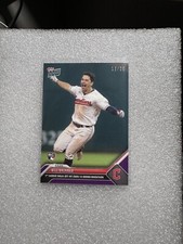 /25 Purple Parallel Will Brennan RC 1st Career Walk Off - 2023 MLB TOPPS NOW 415