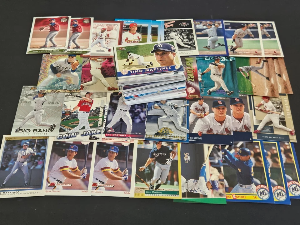 TINO MARTINEZ YOU PICK HUGE COLLECTION HIGH GRADE CARDS NEW YORK YANKEES 100,S - Image 2 of 3