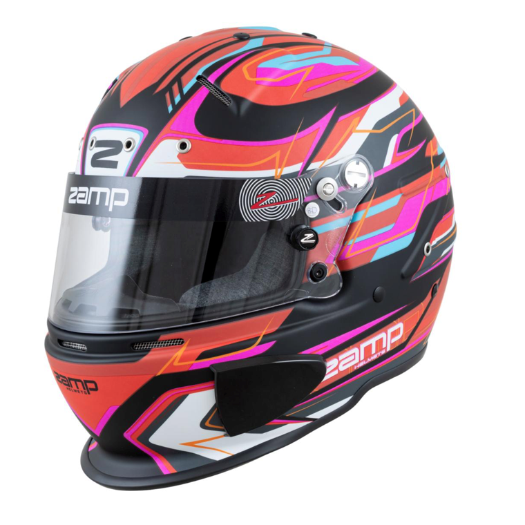 Zamp Helmet RZ70E Hans Hybrid Compatible Holes Snell 2020 Approved