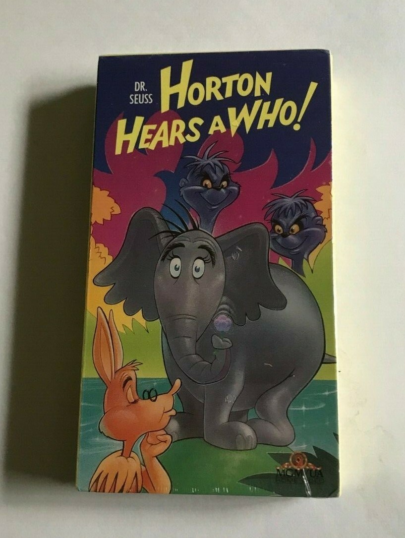 Dr.+Seuss+-+Horton+Hears+a+Who+%28VHS%2C+1991%29 for sale online | eBay