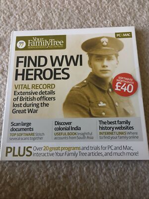 Ihr Stammbaum Genealogie Beratung, Ausgabe 77 CD. Fund WW1 Helden