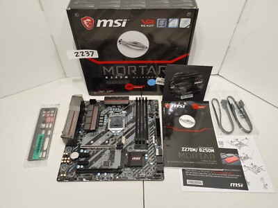 **READ** MSI B250 MORTAR Socket 1151 B250 DDR4 Motherboard  #2237