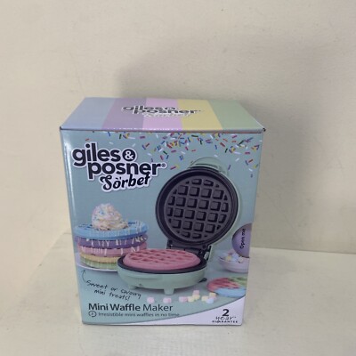 Giles & Posner Mini Me Waffeleisen Sorbet 550W