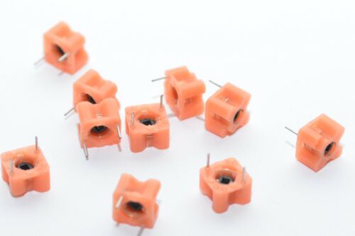 16x Hochfrequenz-Spule mit Induktivität 0.15 µH, ±10 %, Güte 150 Mhz / 48, NOS - 第 2/4 張圖片