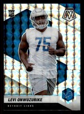 2021 Panini Mosaic Levi Onwuzurike #359 RC Detroit Lions Football Card