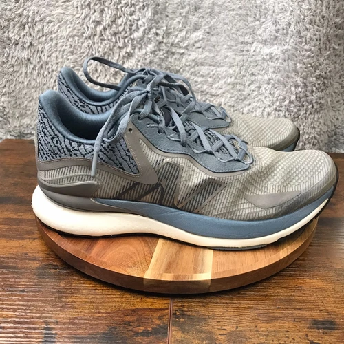 New Balance Lerato Sneakers Mens 13D Gray/Blue Running Shoes MLERAGG