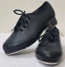 Kid's size 11 M - from Dance Now - Economy Lace-Up TAP SHOES - Gently Worn
