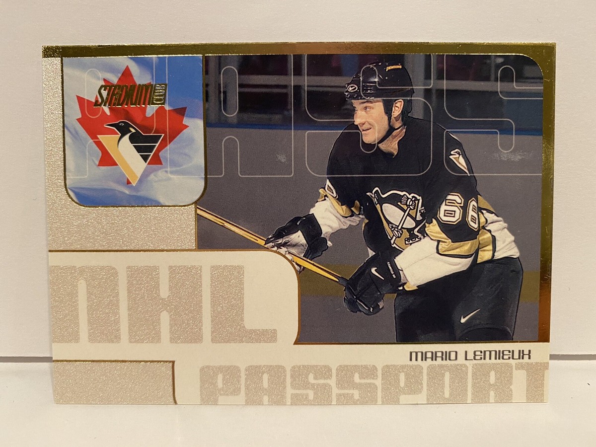 2001 Mario Lemieux JERSEY CARD