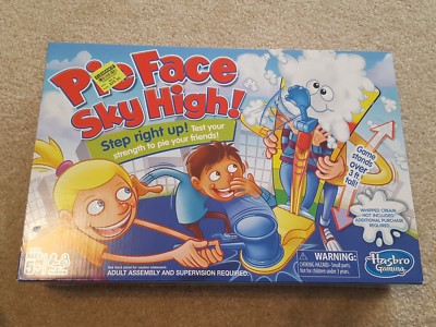 Pie Face Sky High! Game Hasbro 2 Players Hilarious Family Fun - NEW in Box